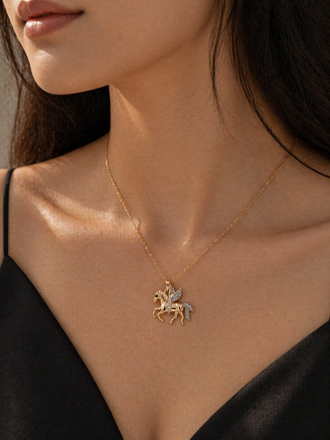 Pegasus Pendant Necklace