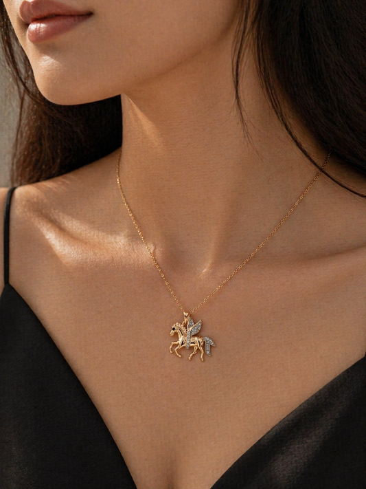 Pegasus Pendant Necklace