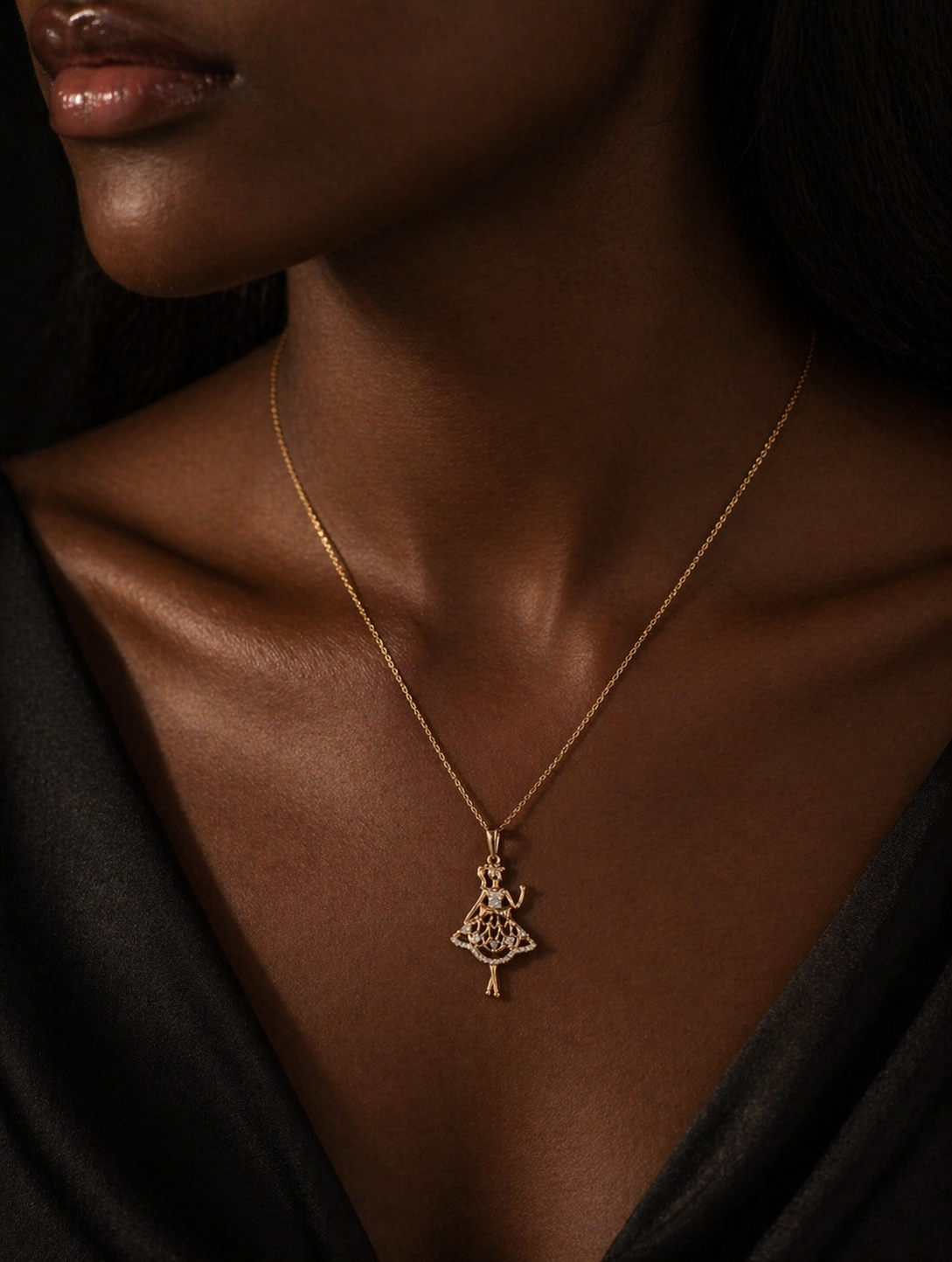 Dancer Pendant Necklace