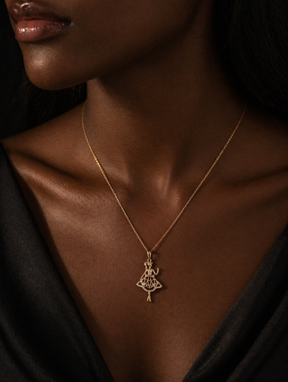 Dancer Pendant Necklace