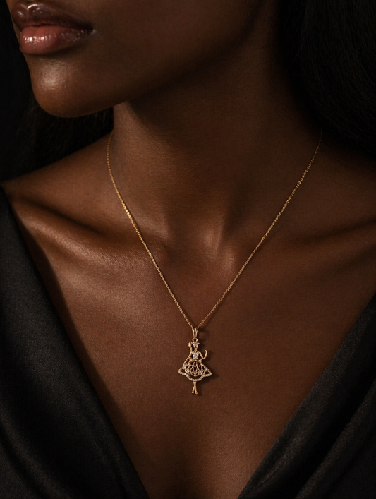 Dancer Pendant Necklace
