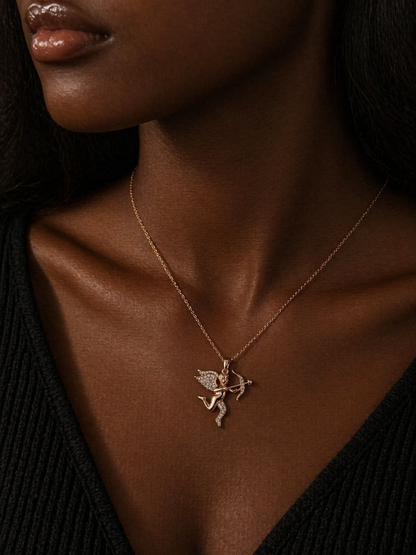 Cupid Pendant Necklace