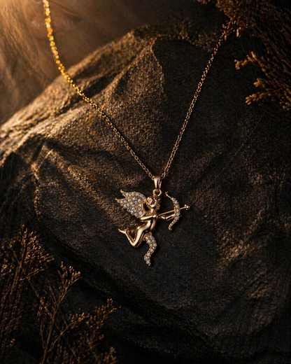 Cupid Pendant Necklace