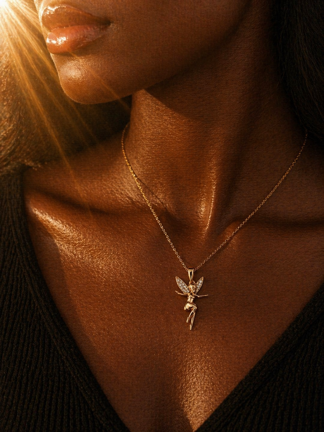 Enchanted Fairy Pendant Necklace