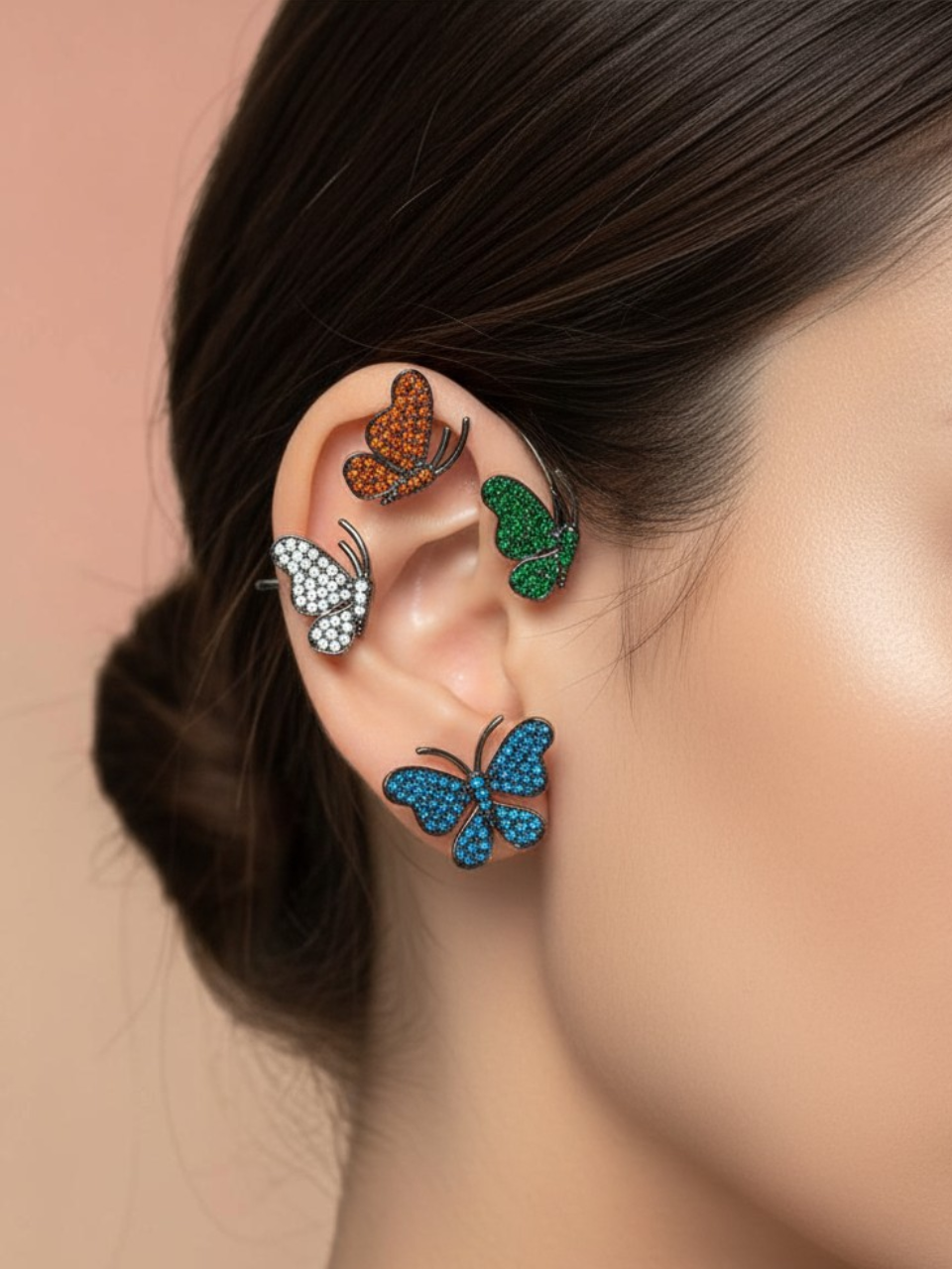 Butterfly Flutter Ear Cuffs