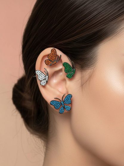 Butterfly Flutter Ear Cuffs