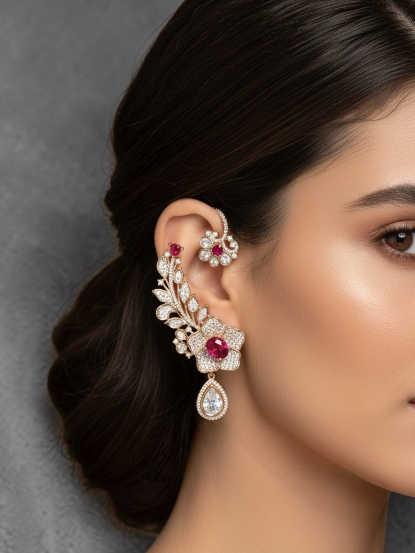 Rosé Royale Ear Cuffs